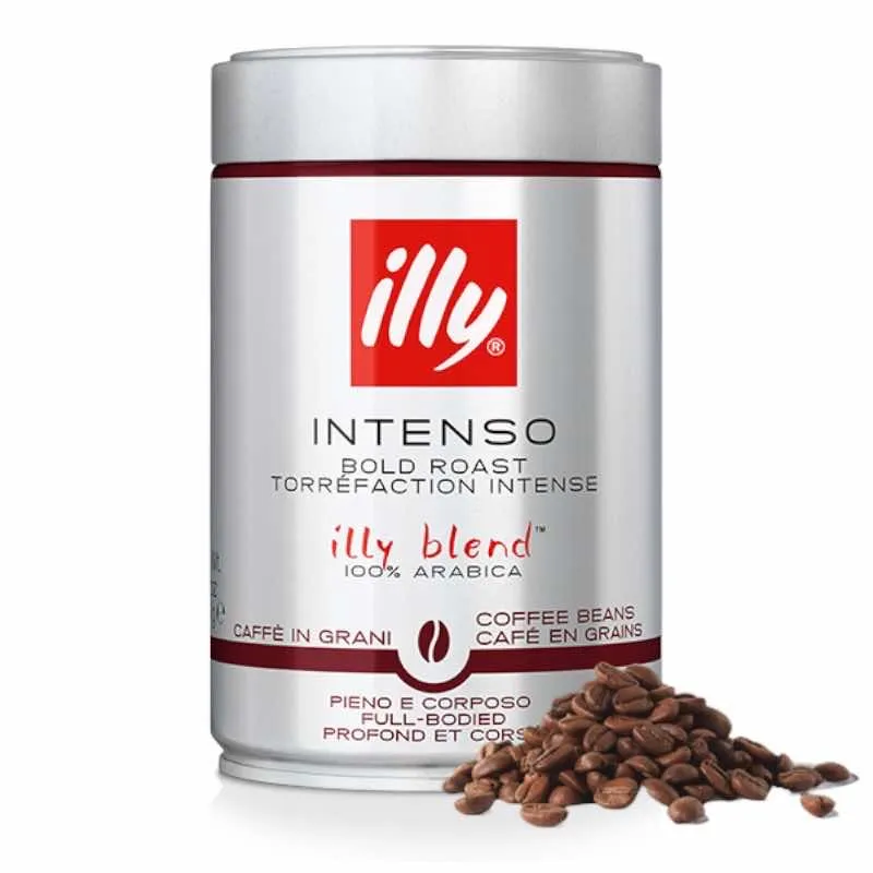 Cafea Boabe Illy  INTENSO barattolo - 250gr