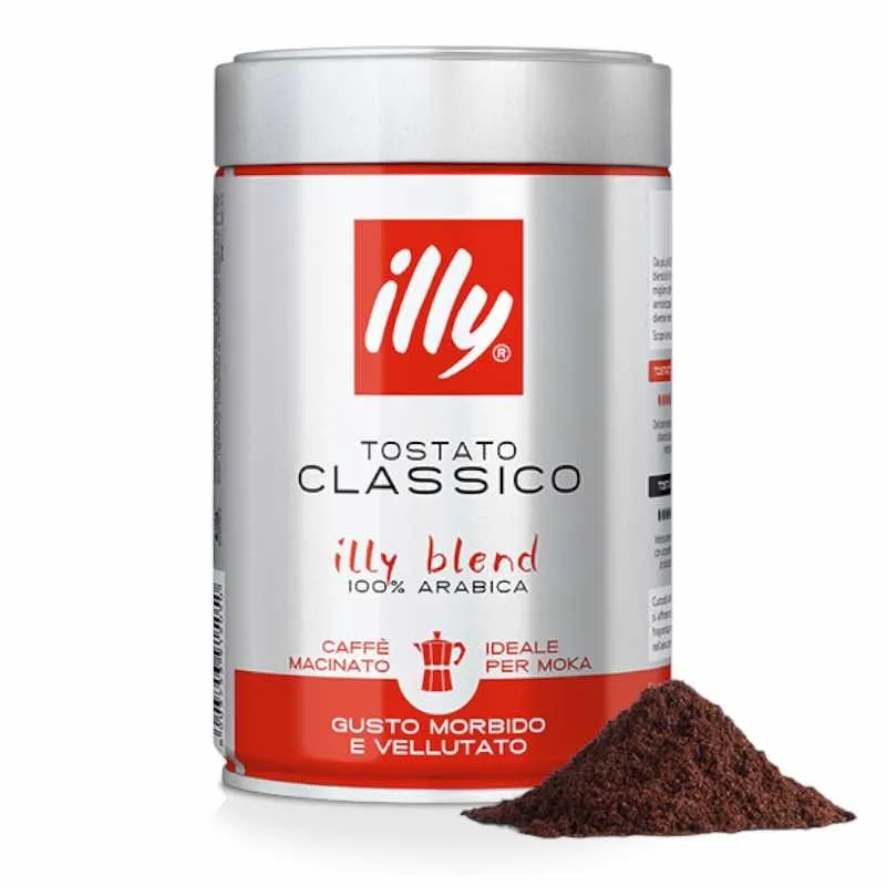 Cafea Macinata Illy   CLASSICO barattolo - 250gr