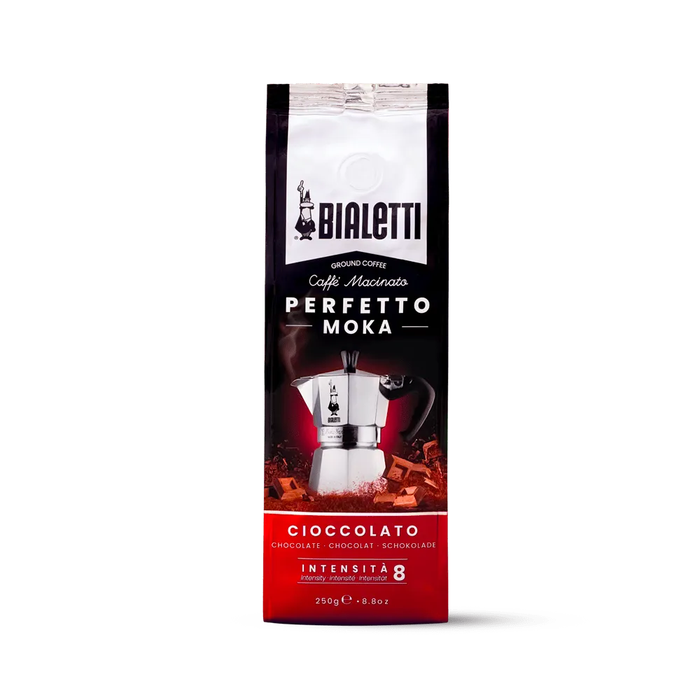 Cafea macinata Bialetti Perfetto Moka Cioccolato 250g