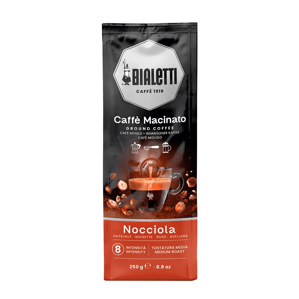 Cafea macinata Bialetti Universale Nocciola 250g