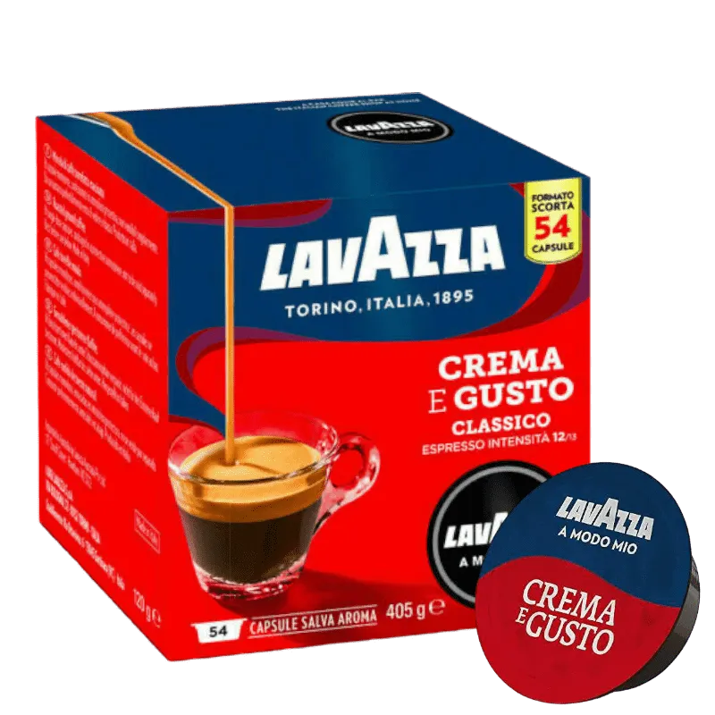 54 Capsule Lavazza A Modo Mio Crema e Gusto