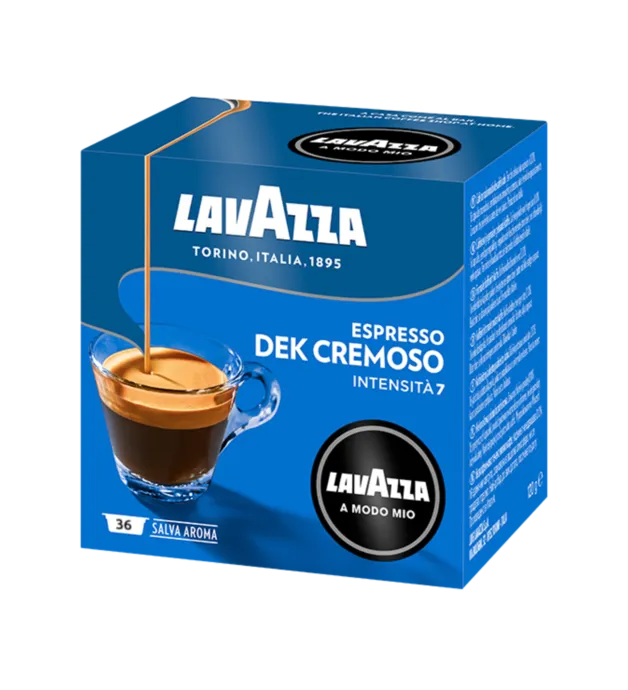 36 Capsule Lavazza A Modo Mio Dek Cremoso