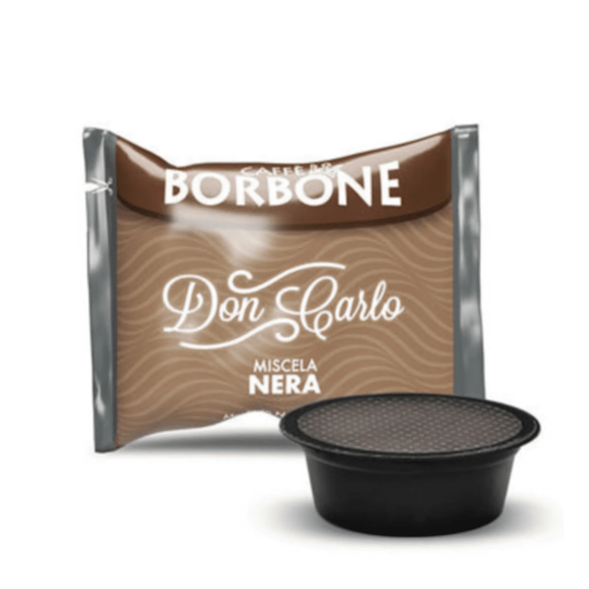 100 Capsule Borbone Don Carlo Miscela Nera - Compatibile Lavazza A Modo Mio